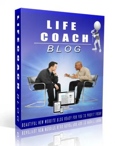 eCover representing Life Coach Niche Blog 2015  with Private Label Rights
