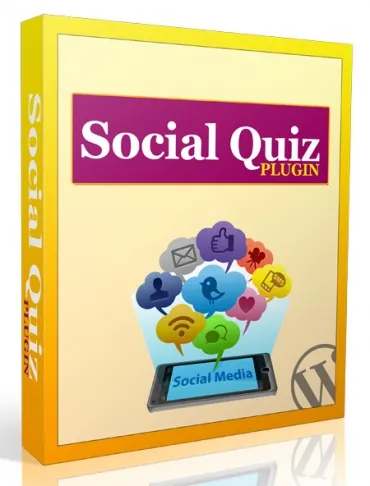 eCover representing Social Quiz WordPress Plugin  with Personal Use Rights