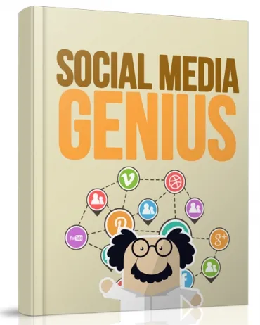 eCover representing Social Media Genius eBooks & Reports with Master Resell Rights