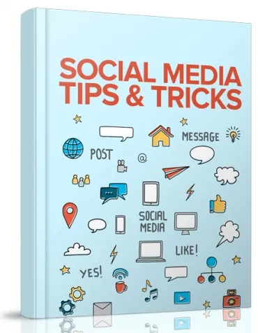 eCover representing Social Media Tips and Tricks eBooks & Reports with Master Resell Rights