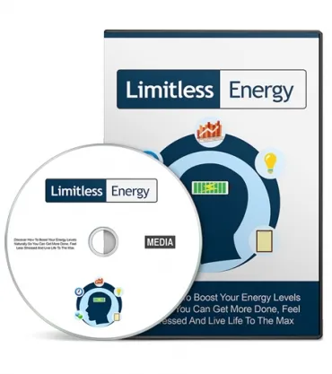 eCover representing Limitless Energy Gold eBooks & Reports/Videos, Tutorials & Courses with Master Resell Rights
