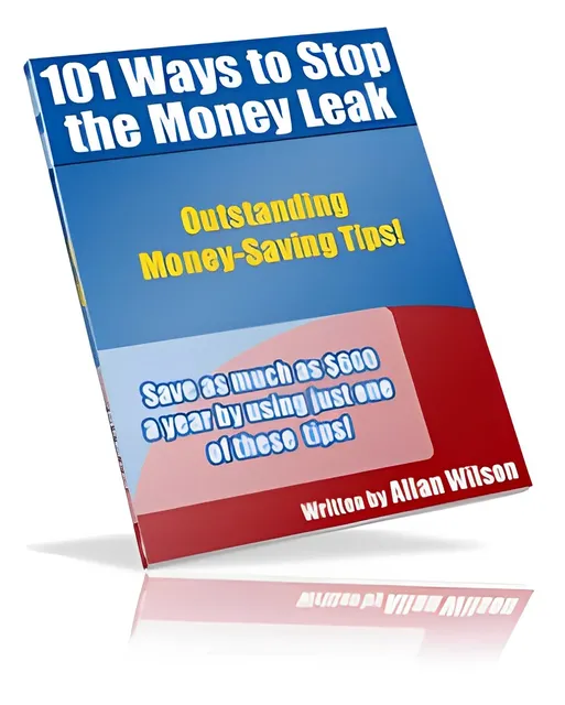 eCover representing 101 Ways To Stop The Money Leak eBooks & Reports with Master Resell Rights