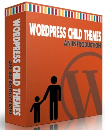 eCover representing An Introduction To WordPress Child Themes Videos, Tutorials & Courses with Resell Rights