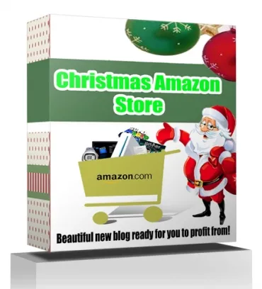 eCover representing Christmas Amazon Store Templates & Themes with Private Label Rights
