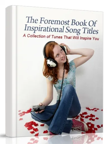 eCover representing The Foremost Book Of Inspirational Song Titles eBooks & Reports with Master Resell Rights
