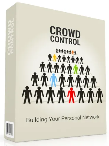 eCover representing Crowd Control - Building Your Personal Network eBooks & Reports with 