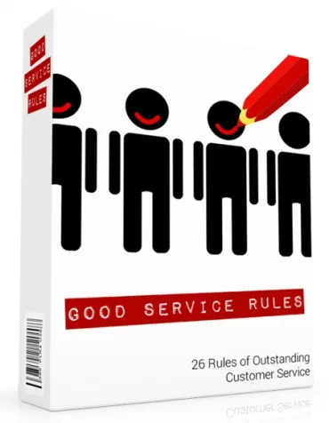 eCover representing Customer Service Rules eBooks & Reports with Personal Use Rights