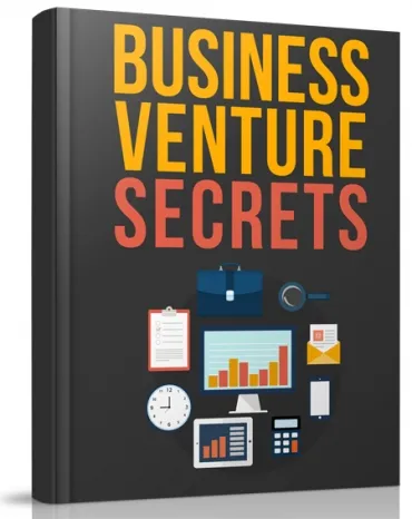 eCover representing Business Venture Secrets eBooks & Reports with Resell Rights