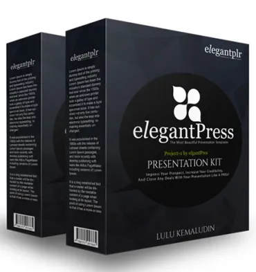 eCover representing Elegant Press Videos, Tutorials & Courses with Personal Use Rights