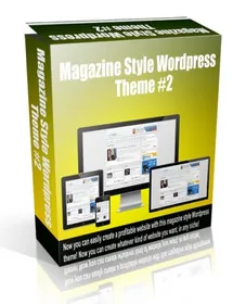 Magazine Style Wordpress Theme #2 small