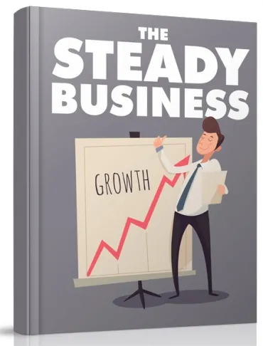 eCover representing The Steady Business eBooks & Reports with Resell Rights