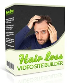 Hair Loss Video Site Builder small