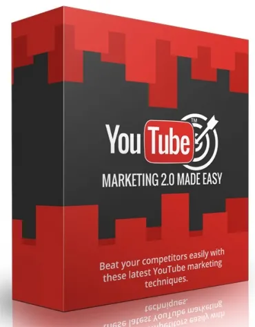 eCover representing Youtube Marketing V2 Made Easy Videos, Tutorials & Courses with Personal Use Rights
