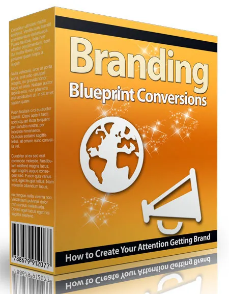 eCover representing Branding Blueprint Conversions eBooks & Reports/Videos, Tutorials & Courses with Private Label Rights