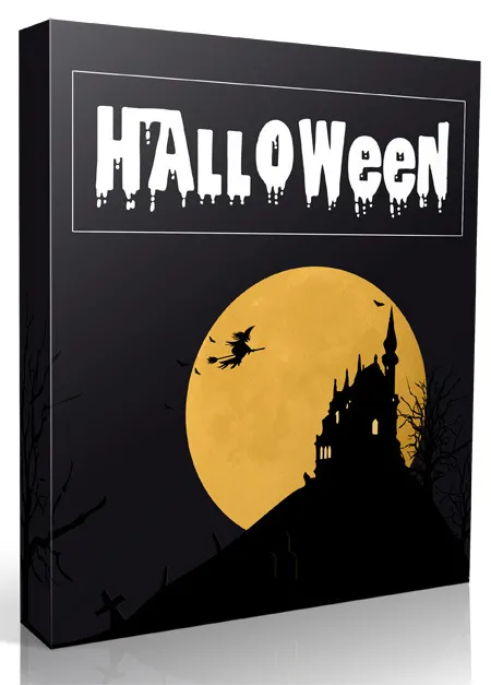 eCover representing Halloween Audio Tracks Audio & Music with Private Label Rights