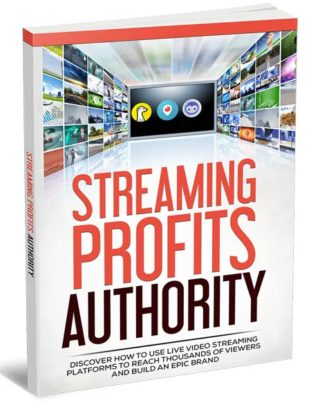 eCover representing Streaming Profits Authority eBooks & Reports with Resell Rights