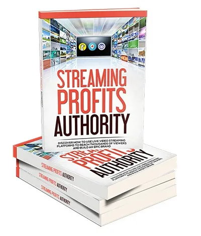 eCover representing Streaming Profits Authority GOLD eBooks & Reports/Videos, Tutorials & Courses with Master Resell Rights