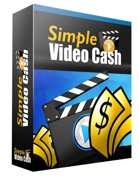eCover representing Simple Video Cash eBooks & Reports with Master Resell Rights
