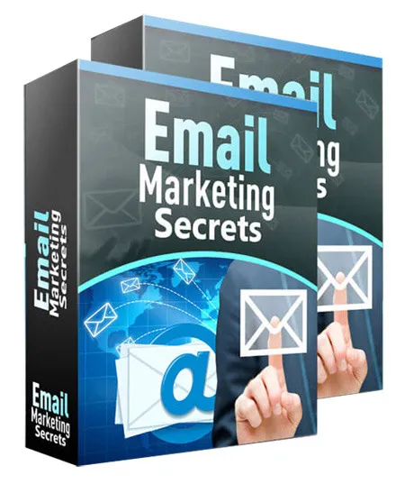 eCover representing Secrets of Email Marketing eBooks & Reports with Master Resell Rights