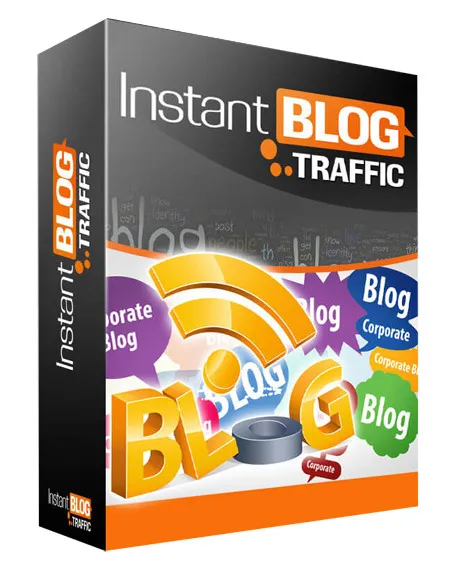 eCover representing Instant Blog Traffic Newsletters  with Master Resell Rights
