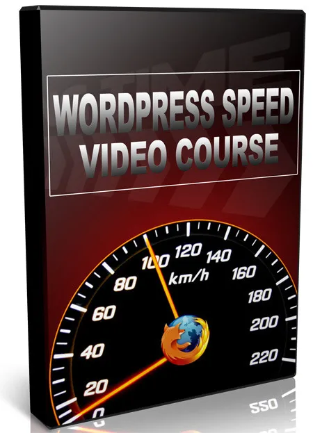 eCover representing WordPress Speed Video Course Videos, Tutorials & Courses with Master Resell Rights