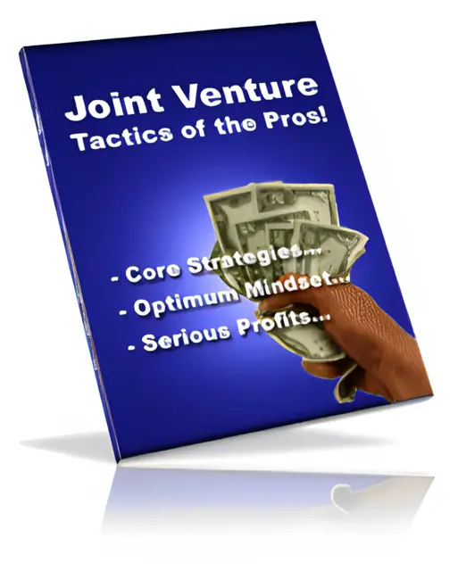 eCover representing Joint Venture Tactics of the Pros! eBooks & Reports with Master Resell Rights