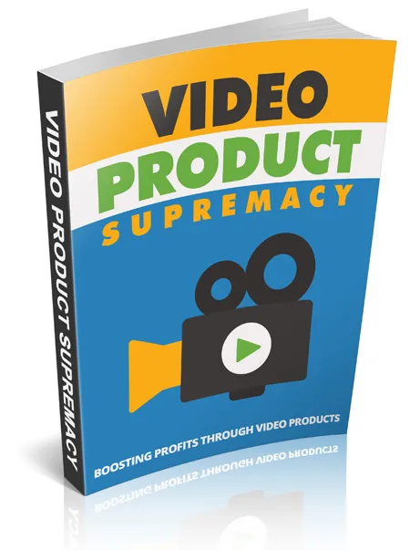 eCover representing Video Product Supremacy eBooks & Reports with Resell Rights