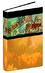 European Mini E-Book Dutch Language Phrases small