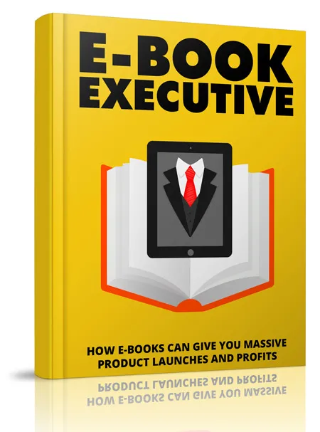 eCover representing Ebook Executive eBooks & Reports with Resell Rights