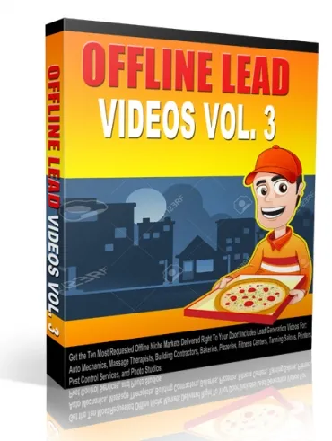 eCover representing Offline Lead Videos Volume III Videos, Tutorials & Courses with Personal Use Rights