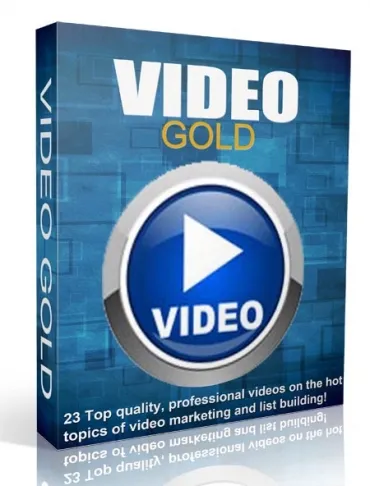 eCover representing Video Gold Videos, Tutorials & Courses with Master Resell Rights