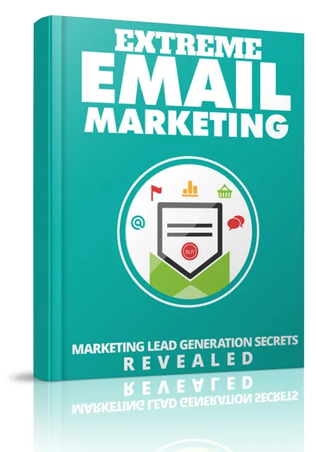 eCover representing Extreme Email Marketing eBooks & Reports with Resell Rights