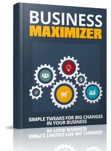 eCover representing Business Maximizer eBooks & Reports with Resell Rights