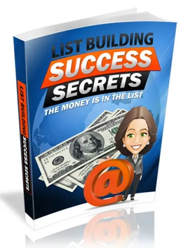 eCover representing List Building Secrets eBooks & Reports with Resell Rights