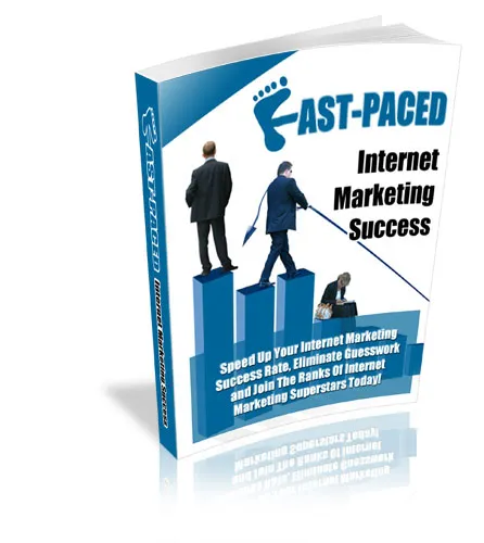 eCover representing Fast-Paced Internet Marketing Success eBooks & Reports with Master Resell Rights