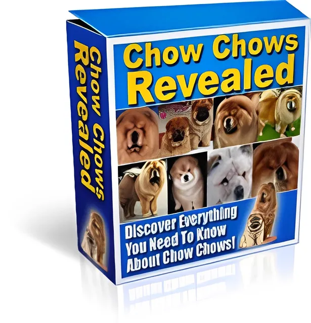 eCover representing Chow Chows Revealed eBooks & Reports with Master Resell Rights