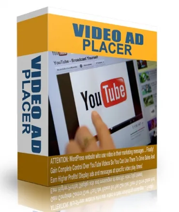eCover representing Video Ad Placer  with Personal Use Rights