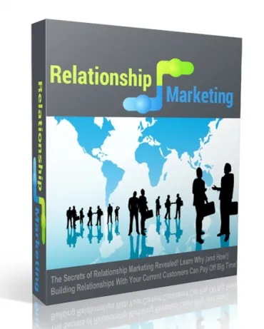 eCover representing Relationship Marketing eBooks & Reports with Personal Use Rights