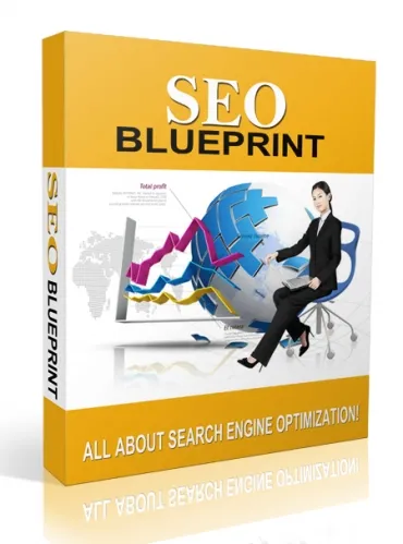 eCover representing SEO Blueprint eBooks & Reports with Master Resell Rights