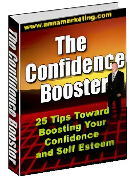 eCover representing The Confidence Booster eBooks & Reports with Master Resell Rights