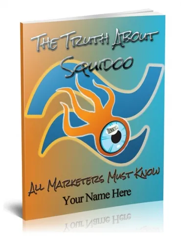 eCover representing The Truth About Squidoo eBooks & Reports with Master Resell Rights