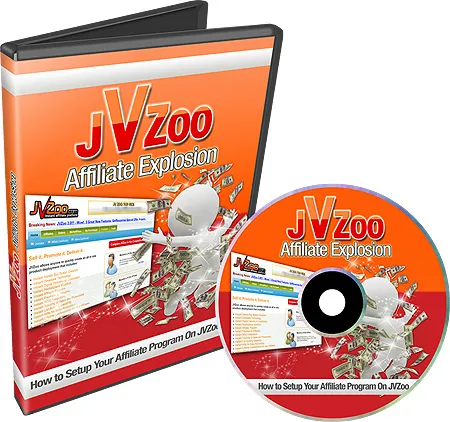 eCover representing JVZoo Affiliate Explosion Videos, Tutorials & Courses with Master Resell Rights