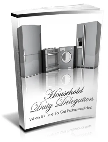 eCover representing Household Duty Delegation eBooks & Reports with Master Resell Rights
