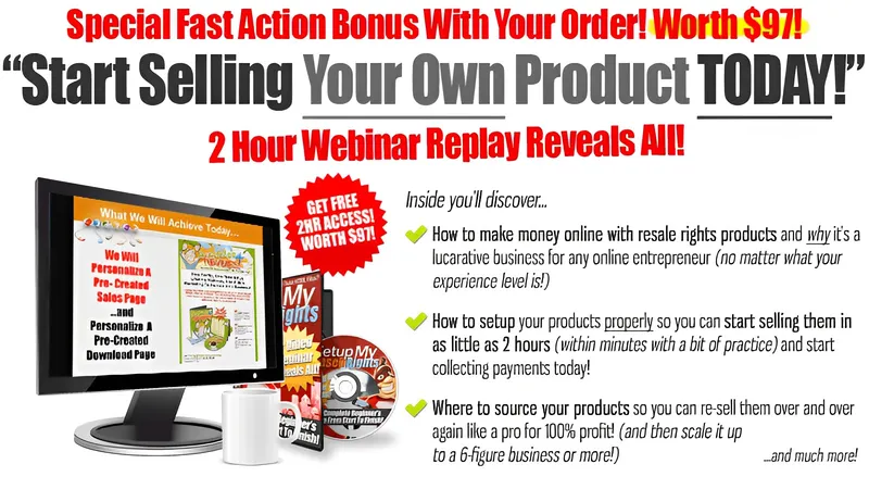 eCover representing Physical Product Profits Videos, Tutorials & Courses with Master Resell Rights