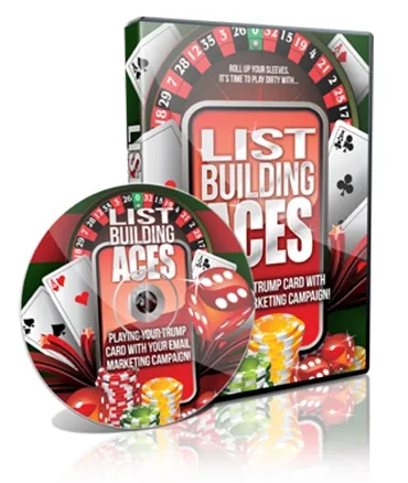 eCover representing List Building Aces Videos, Tutorials & Courses with Master Resell Rights