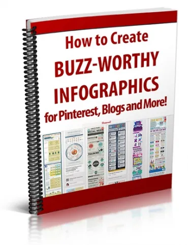 eCover representing How to Create Buzz-Worthy Infographics eBooks & Reports with Personal Use Rights