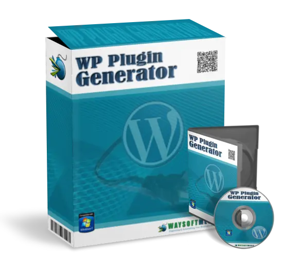 eCover representing WP Plugin Generator  with Master Resell Rights
