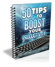 50 Tips to Boost Your Productivity small