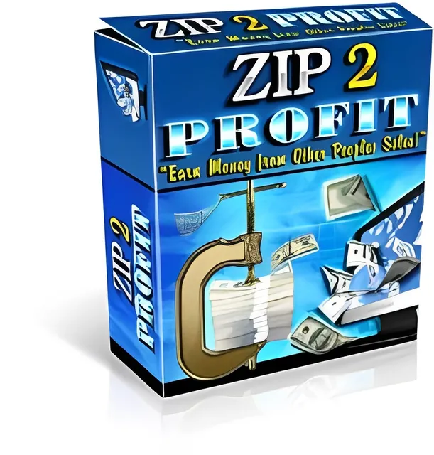eCover representing Zip 2 Profit Software & Scripts with Master Resell Rights