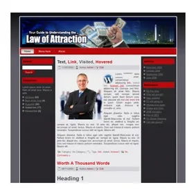 Law Of Attraction Templates small